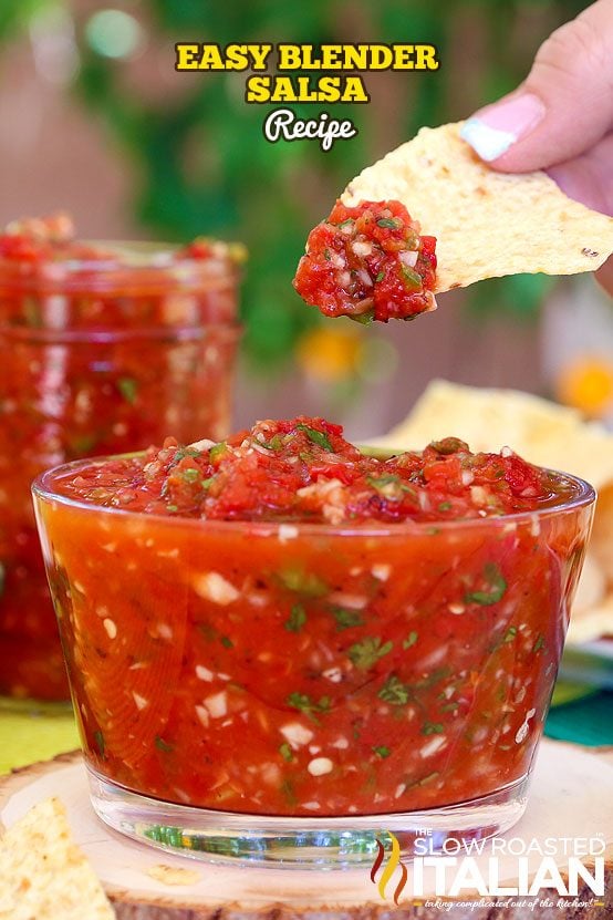 Quick 5-Minute Fire Roasted Salsa: Restaurant Taste in Your Blender
